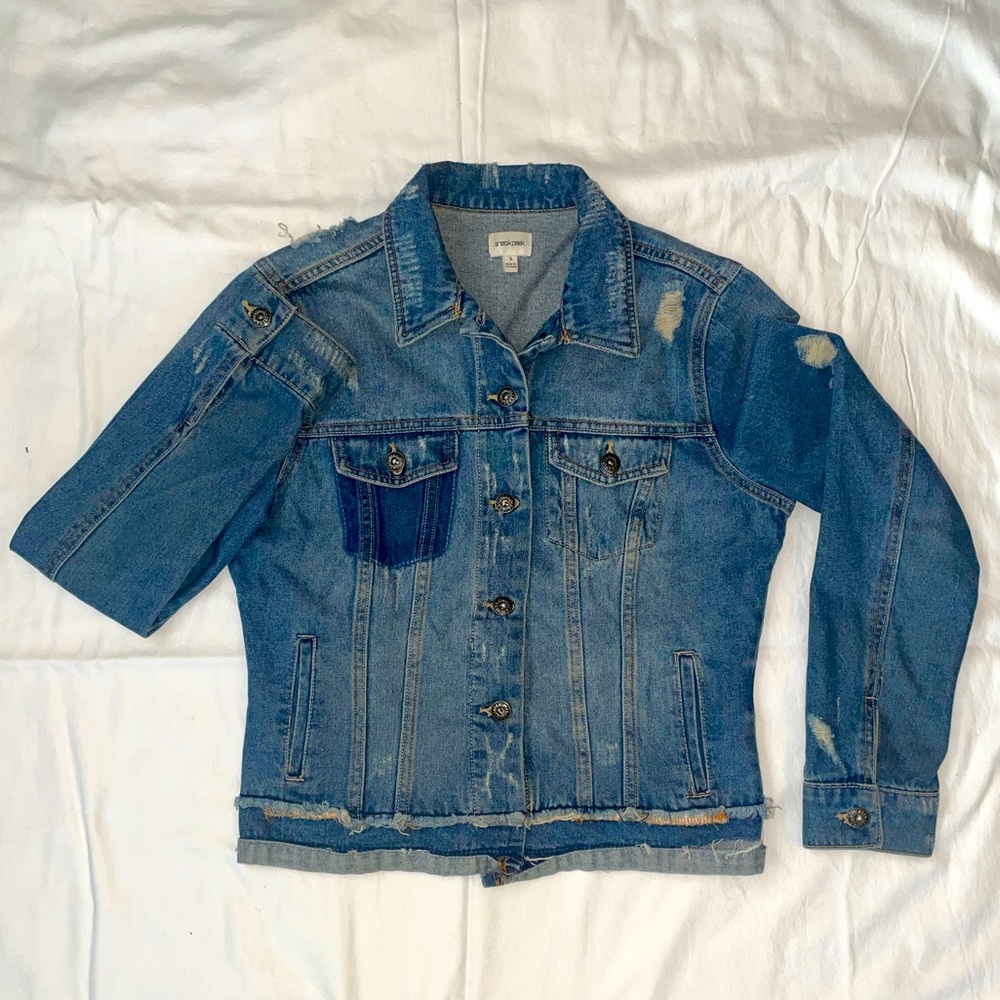 Sneak Peek Blue Jean Jacket Size Small